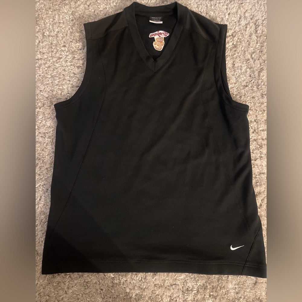 Nike Black Golf Sleeveless USC men’s M EUC - Picture 2 of 8